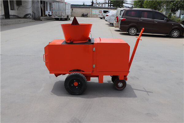 refractory gunning machine for coal mine spraying