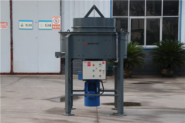 1000 KG castable pan mixer for refractory raw materials