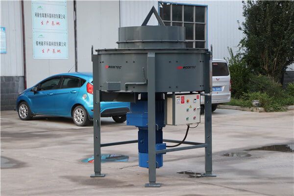 1000 KG castable pan mixer for refractory 
