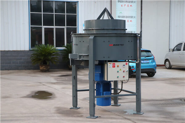 1000 KG castable pan mixer for refractory 