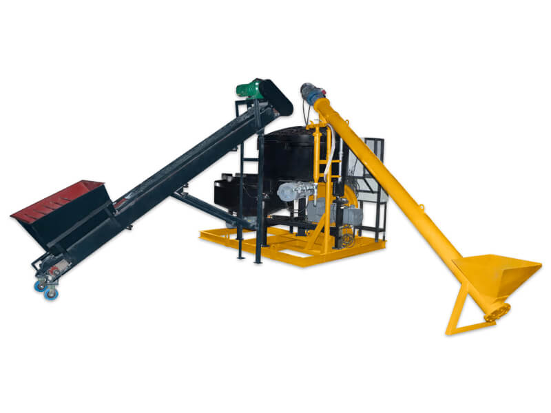 3 in 1 clc foam concrete brick making machine