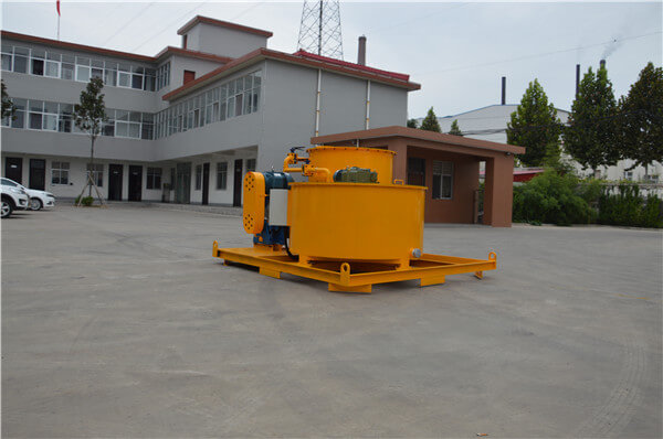 grouting mixing and storage mixer