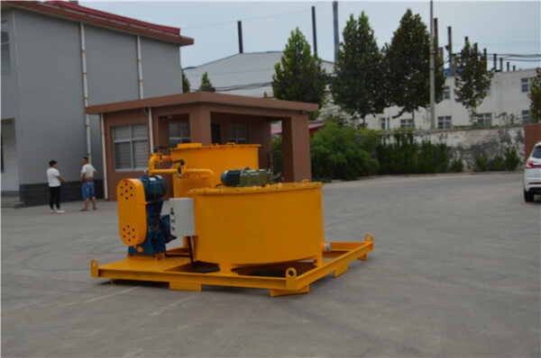 grouting mixing and storage mixer
