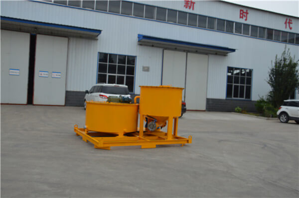 grouting mixing and storage mixer