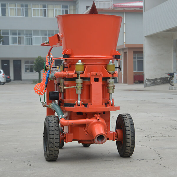 refractory dry mix shotcrete machine in coal mine spraying