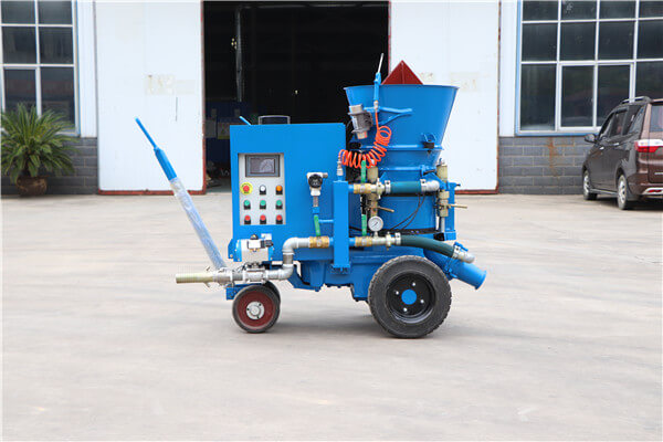  dry mix refractory spray shotcrete machine