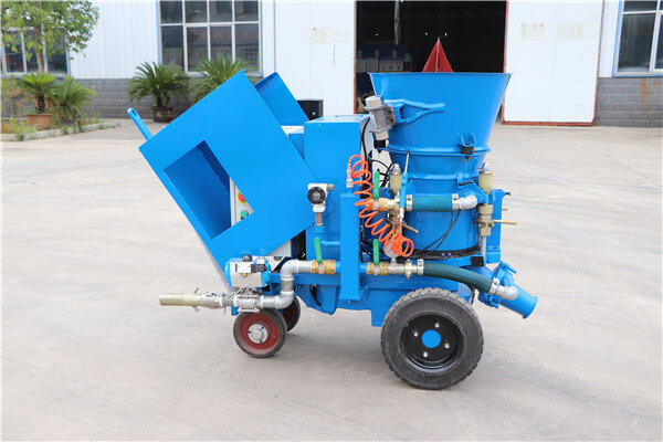  dry mix refractory spray shotcrete machine