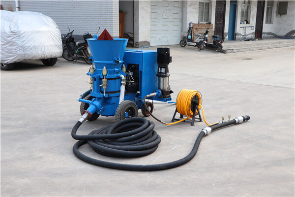  dry mix refractory spray shotcrete machine