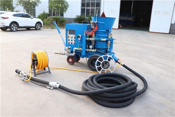  dry mix refractory spray shotcrete machine