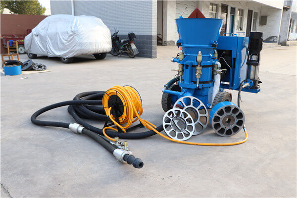  dry mix refractory spray shotcrete machine