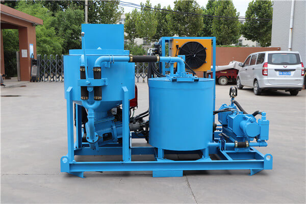  High operating efficiency cement grout station 