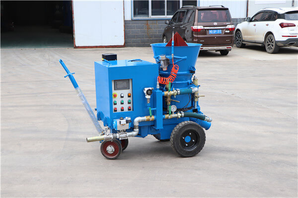 Small capacity refractory concrete gunning machine for sale