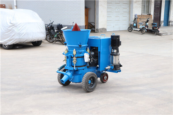 Small capacity refractory concrete gunning machine for sale