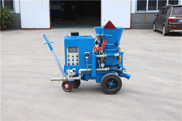 Small capacity refractory concrete gunning machine for sale