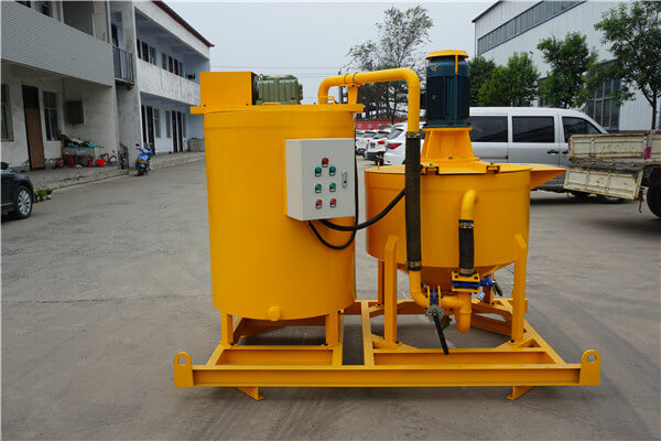  colloidal grout mixer and agitator