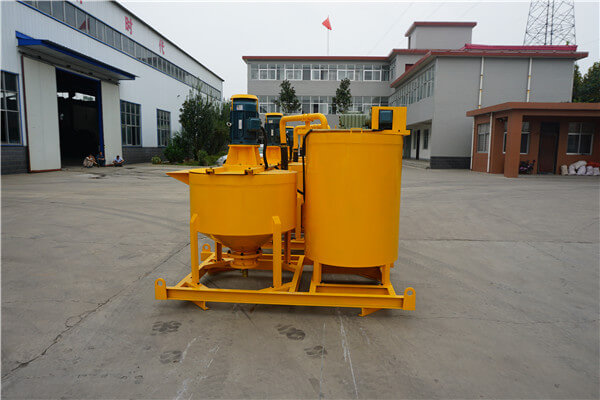  colloidal grout mixer and agitator