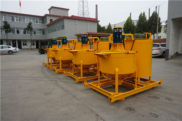  colloidal grout mixer and agitator