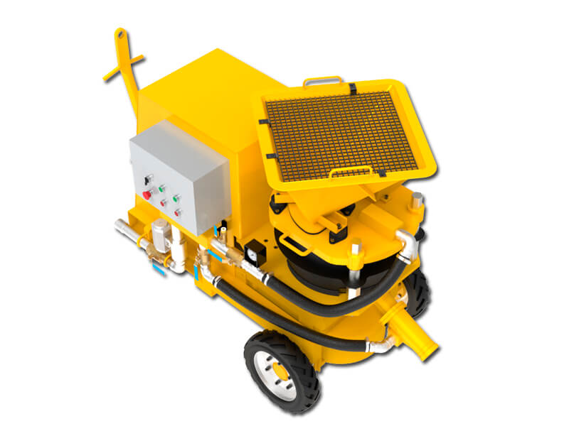 WSZ-10S Dry and wet concrete shotcrete machine