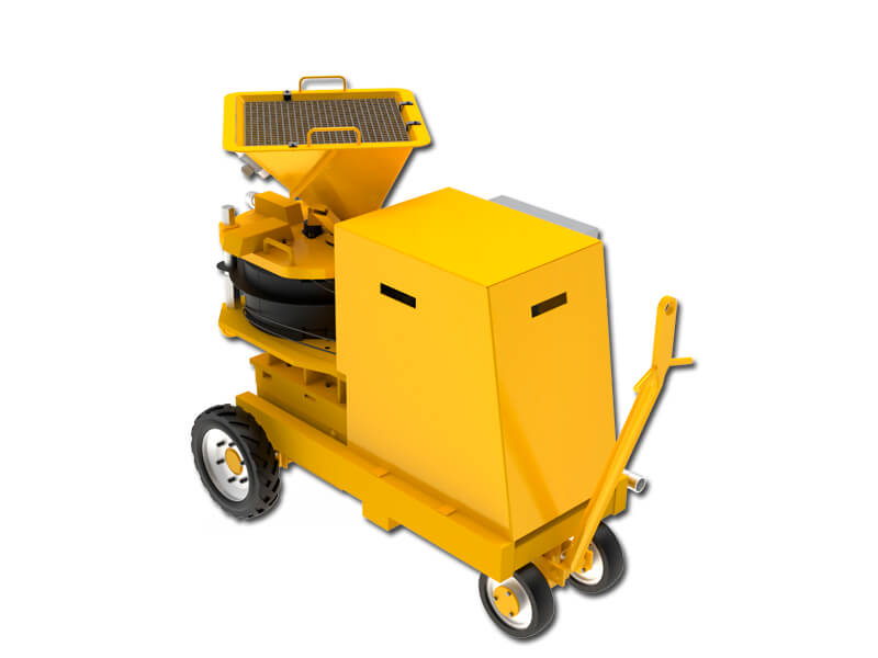 WSZ-10S Dry and wet concrete shotcrete machine