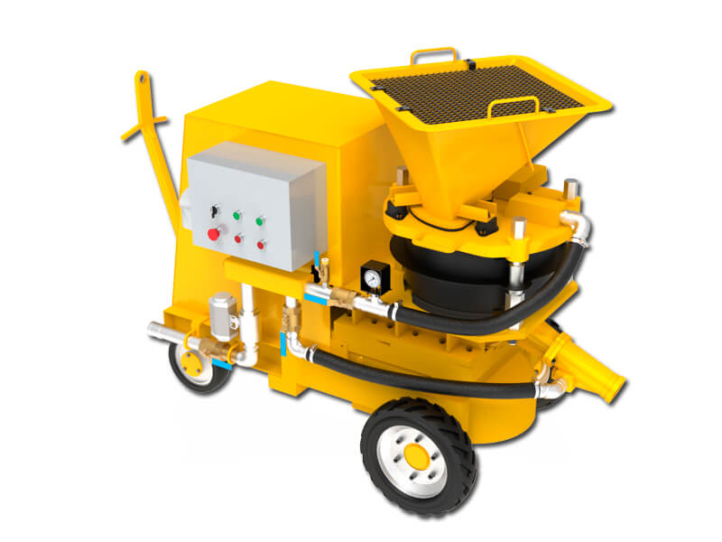 WSZ-10S Dry and wet concrete shotcrete machine