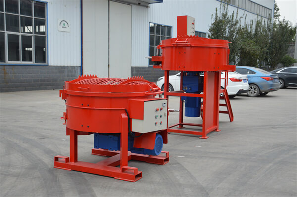 500kg concrete refractory mixer castable pan machine