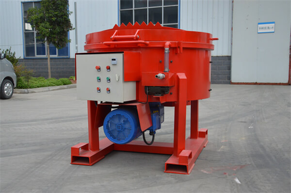 500kg concrete refractory mixer castable pan machine	