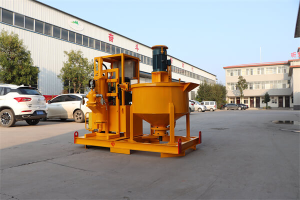 cement injection grout pump station machine