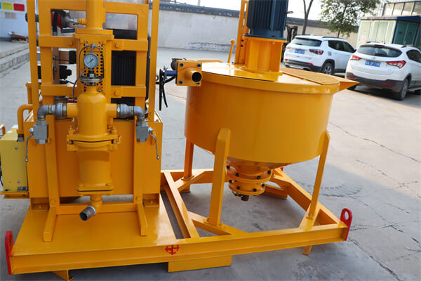 cement injection grout pump station machine