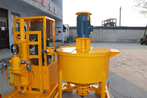 cement injection grout pump station machine