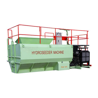 Chinese diesel hydroseeding mulch pump machine