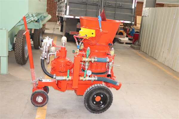 Refractory shotcrete plaster building sprayer machine for sale 