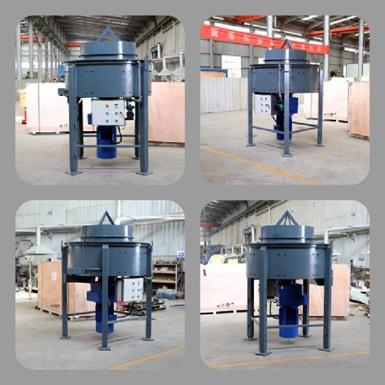 WRM 1000kg castable pan refractory mixer for saleShotcrete Machine