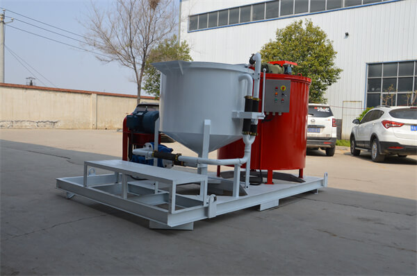 Bentonite grout mixer and storage machine sales