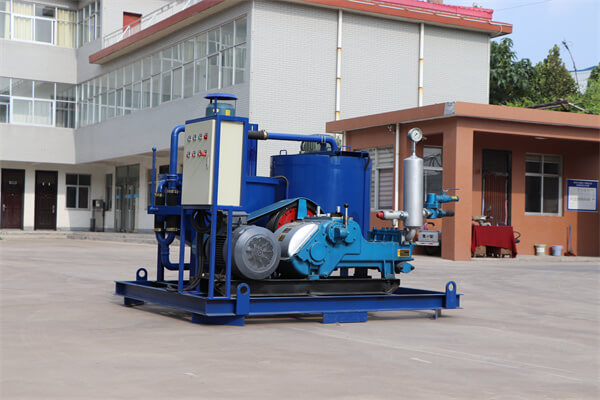 Concrete drill jet grout mixer pump machine