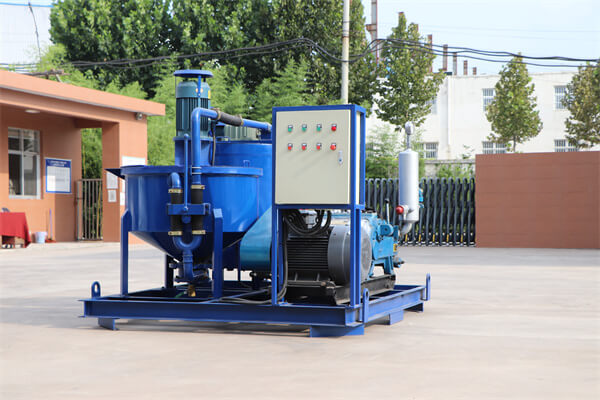 Concrete drill jet grout mixer pump machine