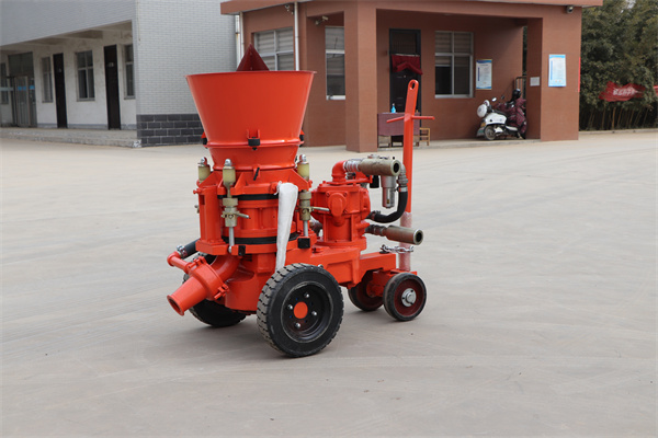 dry refractory concrete shotcrete equipment