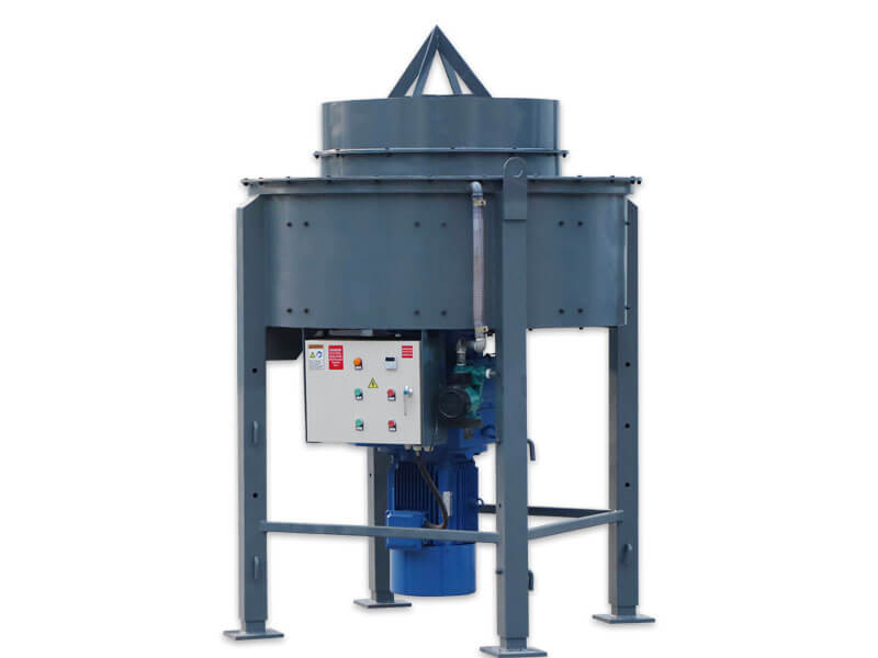 WRM 1000kg castable pan refractory mixer for sale