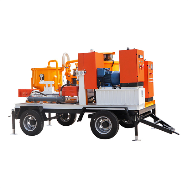 WGP400/1000/95/165DPL-E/A 95L/min 16.5MPa electric fully automatic grout mixer and pump