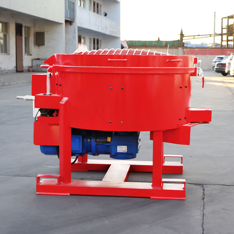 concrete pan mixer machine